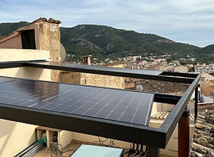 instalacion pergola solar mallorca | energia solar mallorca